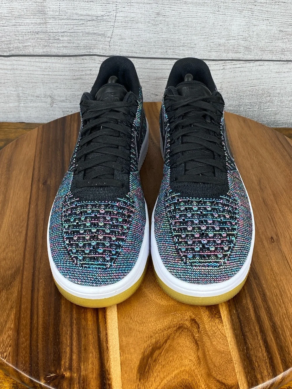 Nike Air Force 1 Ultra Flyknit Low Blue Lagoon Multi-Color Shoe Men’s Size 10